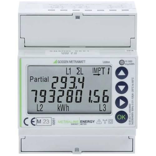 Gossen Metrawatt U289C METRALINE ENERGY Drehstromzähler mit Wandleranschluss digital MID-konform: Ja 1 St.