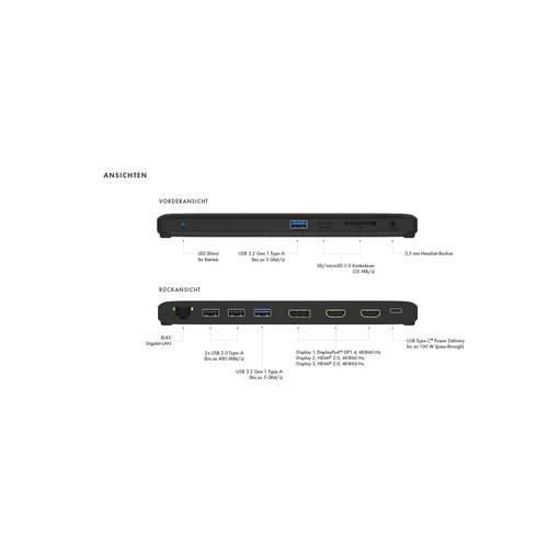 IB-DK2116-C, USB Type-C® Noteb. DockingStation