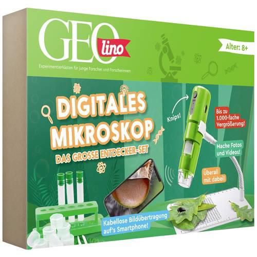 Franzis Verlag 67184 GEOLINO Das digitale Mikroskop Abenteuer-Box ab 8 Jahre Box