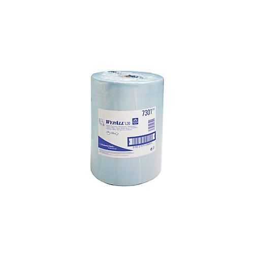 WYPALL* Wischtuch L-20 EXTRA + Großrolle, 500 Stück, blau, 1 Rolle