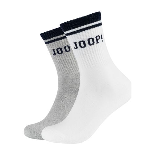 JOOP! Socken, (2er Pack), Premium Qualität, Tennissocken mit verstärkter Ferse, verstärkte Zehen