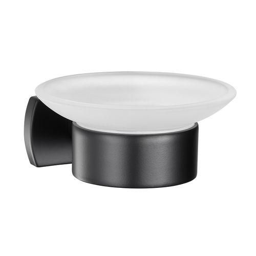 diaqua® Badaccessoire-Set »Glas, schwarz matt«