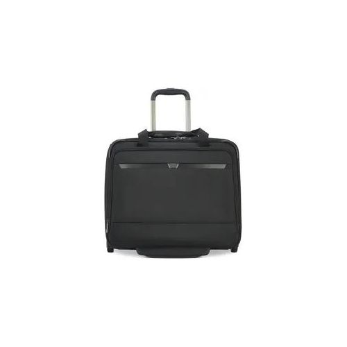 Business-Trolley RONCATO "BIZ 4.0, 2R, Laptoptasche 17.3"" Gr. B/H/T: 42cm x 49cm x 20cm 35 l, schwarz Herren Koffer klein, Reisegepäck, Cabin Trolley mit Laptopfach 15,6"