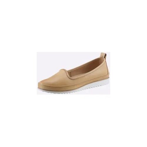 Slipper ANDREA CONTI Gr. 41, braun (camel) Damen Schuhe