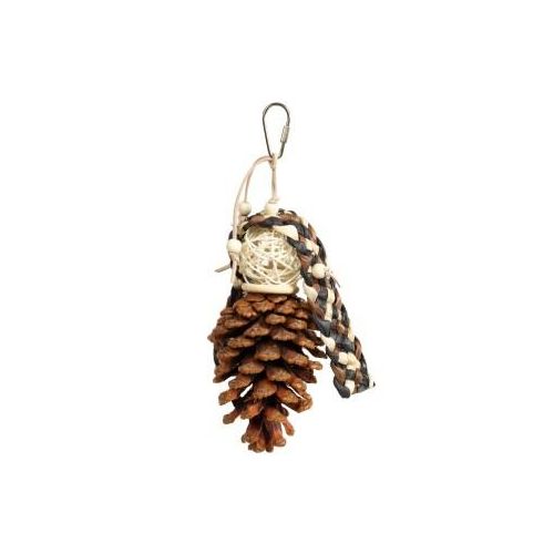 HappyBird Vogelspielzeug Cones Charm mit Zapfen