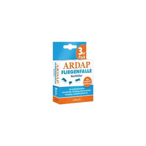 ARDAP Fliegenfalle Nachfüller 3er Pack