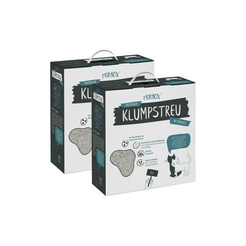 PRIME PRIMOX Premium Klumpstreu Aktivkohle 2x8 l