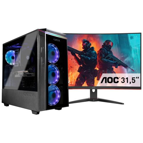 G (A bis G) CAPTIVA Gaming-PC-Komplettsystem 