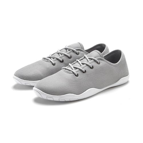 Sneaker AUTHENTIC LE JOGGER Gr. 40, grau Herren Schuhe mit leichter & flacher Sohle, Schnürhalbschuhe, Freizeitschuhe VEGAN