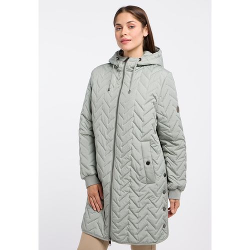 Steppjacke BARBARA LEBEK Gr. 38, grün (eucalyptus) Damen Jacken mit Kapuze