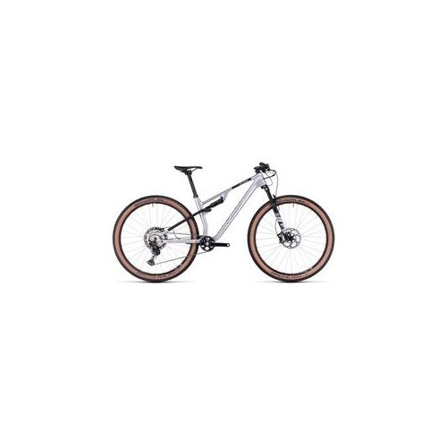 Cube AMS ZERO99 C:68X Race 29 - Carbon MTB Fully 2023 | silver ́n ́black - M