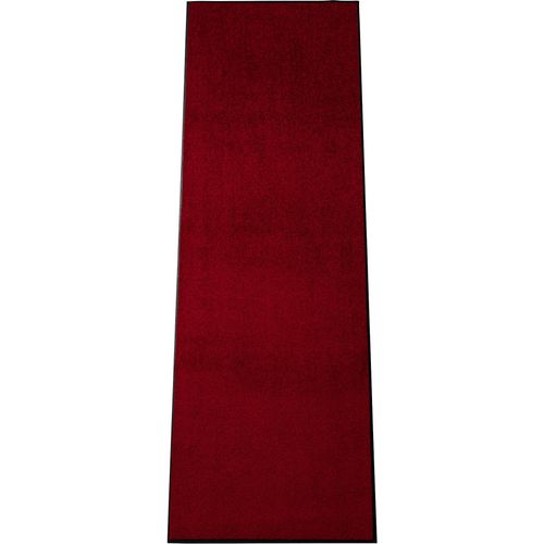Fußmatte SALONLOEWE Gr. 5, rot (weinrot), B:60cm H:7mm L:200cm, Polyamid, Kunstfaser, Teppiche