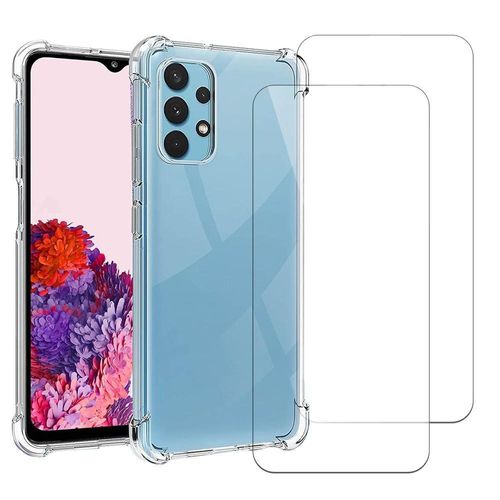 Hülle Galaxy A53 und 2 schutzfolien - TPU - Transparent