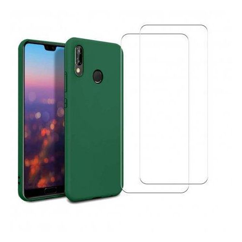 Hülle Huawei P30Lite / P30 Lite XL und 2 schutzfolien - TPU - Grün