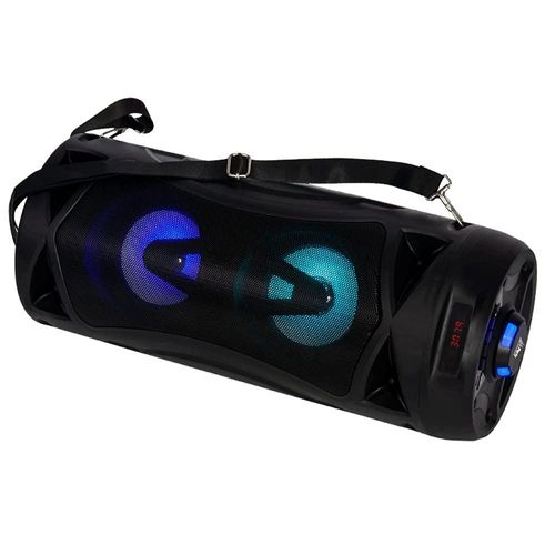 Lautsprecher Bluetooth Party Sound & Light PARTY BAZOOKA à LED - Schwarz