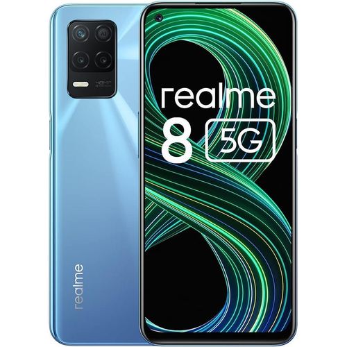 Realme 8 5G 128GB - Blau - Ohne Vertrag - Dual-SIM