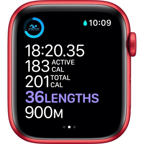 Apple Watch Series 7 (2021) - (Band nicht enthalten) - GPS 45 mm - Rot Aluminium