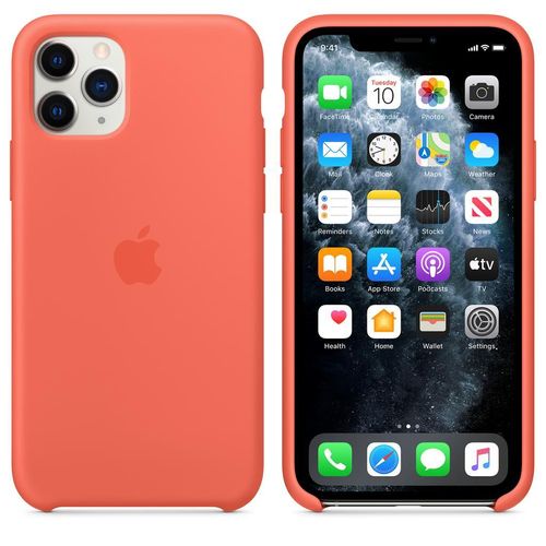 Apple-Silikon Case iPhone 11 Pro - Silikon Rosé