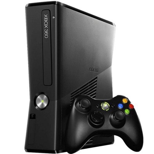 Xbox 360 Slim - Schwarz