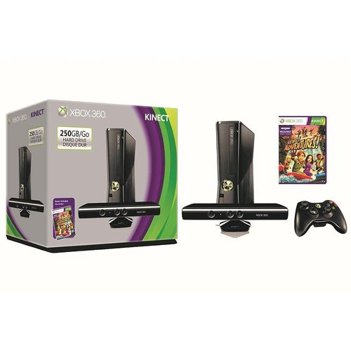 Xbox 360 Slim - Schwarz