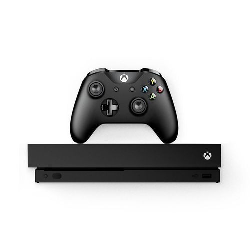 Xbox One X 1000GB - Schwarz + Grand Theft Auto V