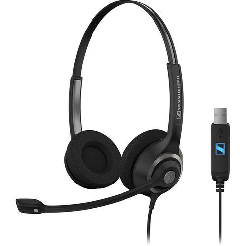 Sennheiser SC260 Kopfhörer mit kabel mit Mikrofon - Schwarz