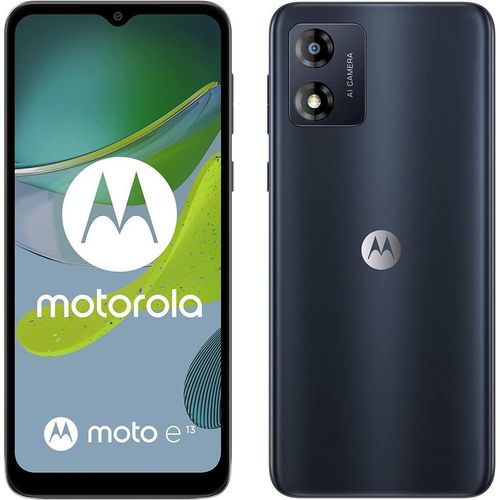 Motorola Moto E13 64GB - Schwarz - Ohne Vertrag - Dual-SIM