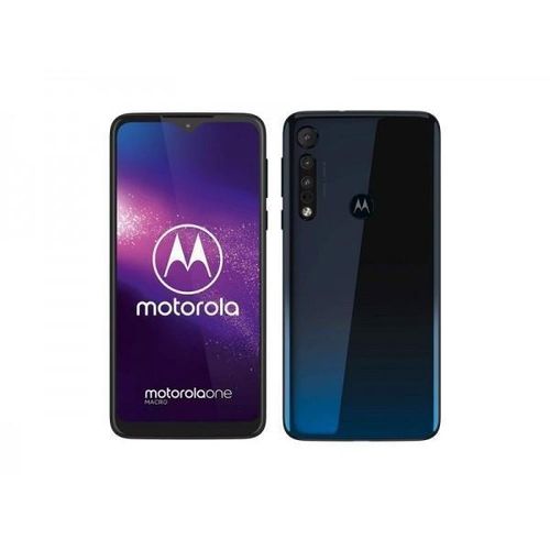 Motorola One Macro 64GB - Blau - Ohne Vertrag