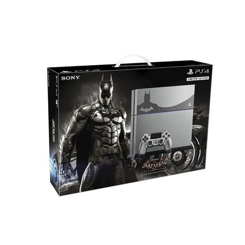 PlayStation 4 500GB - Grau - Limited Edition Batman: Arkham Knight + Batman: Arkham Knight