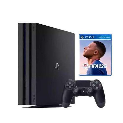 PlayStation 4 Pro 1000GB - Schwarz + FIFA 22