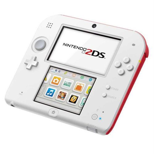 Nintendo 2DS - Weiß/Rot