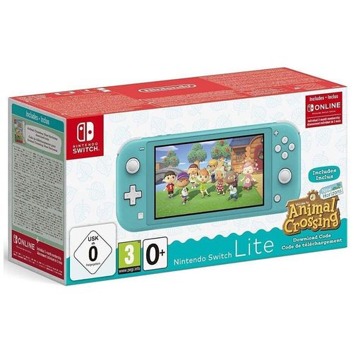 Switch 32GB - Blau + Animal Crossing: New Horizons