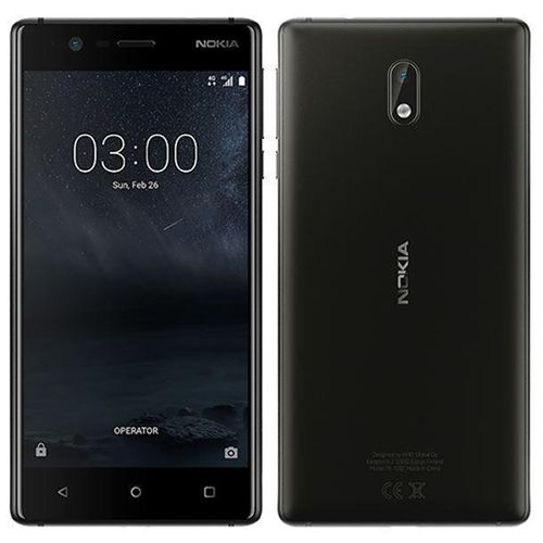 Nokia 3 16GB - Schwarz - Ohne Vertrag - Dual-SIM