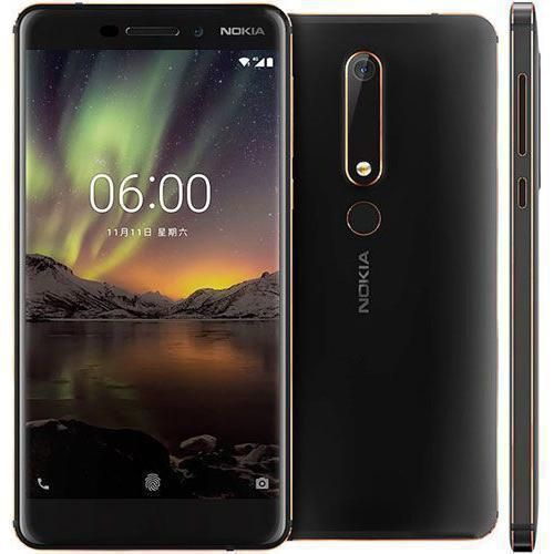 Nokia 6.1 32GB - Schwarz - Ohne Vertrag - Dual-SIM