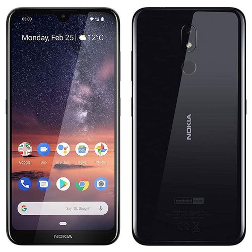 Nokia 3.2 16GB - Schwarz - Ohne Vertrag - Dual-SIM