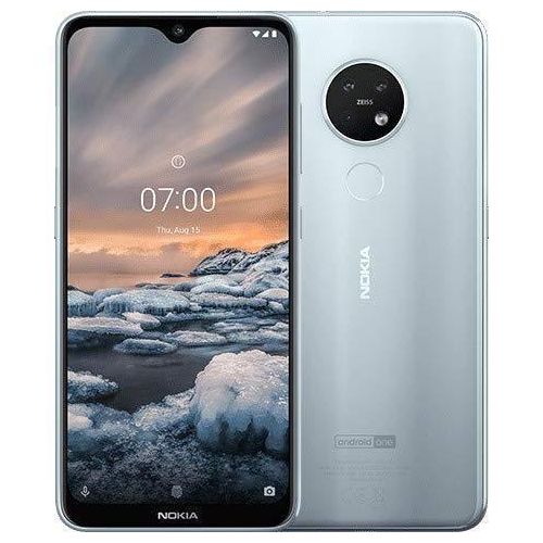 Nokia 7.2 64GB - Weiß - Ohne Vertrag - Dual-SIM