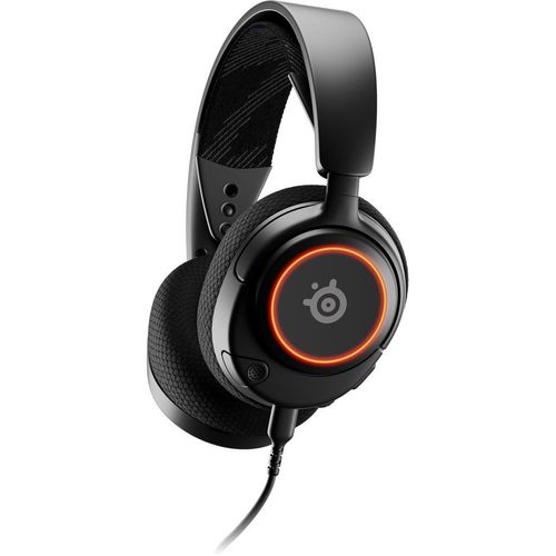 Steelseries Arctis Nova 3 Kopfhörer Noise cancelling gaming mit kabel mit Mikrofon - Schwarz