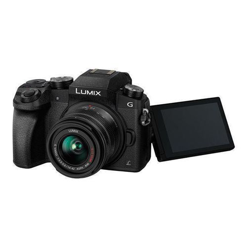 Lumix DMC-G7 - Schwarz + Panasonic Lumix G-Vario 14-42mm f/3,5-5,6 ASPH f/3,5-5,6