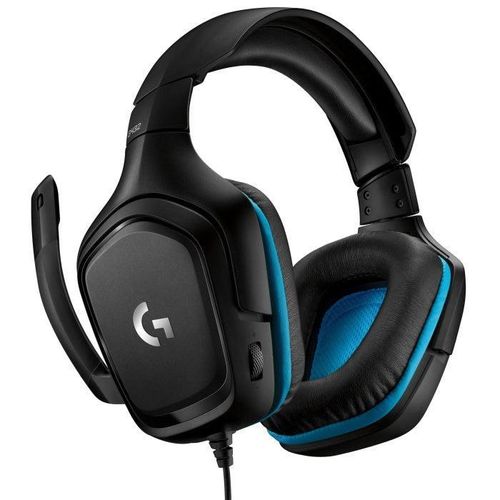 Logitech G432 Kopfhörer gaming mit Mikrofon - Schwarz