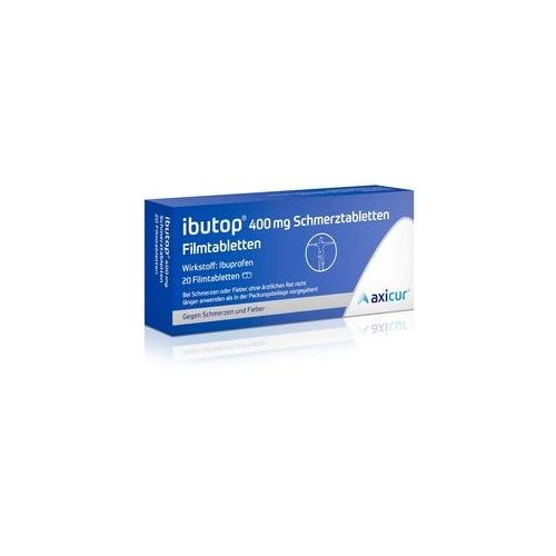 ibutop 400 mg bei Kopfschmerzen, Zahnschmerzen, Regelschmerzen und Fieber