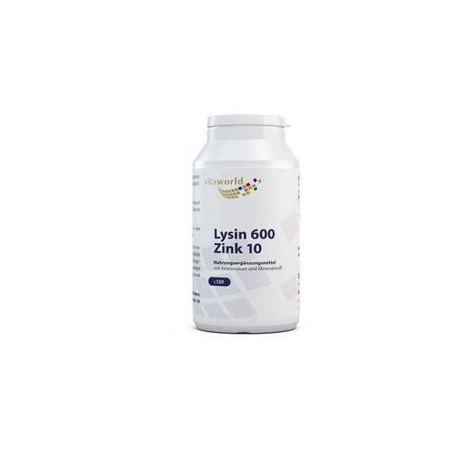 Vitaworld Lysin 600mg plus Zink 10mg