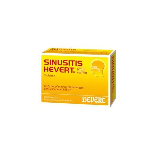 SINUSITIS HEVERT SL - Bei Schnupfen und Entzündungen der Nasennebenhöhlen