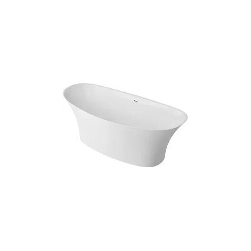 Badewanne Earta 2.0 1700 x 635 x 786 mm freistehend, Inhalt 235 mm, Mineralguss weíß - 93 146 30