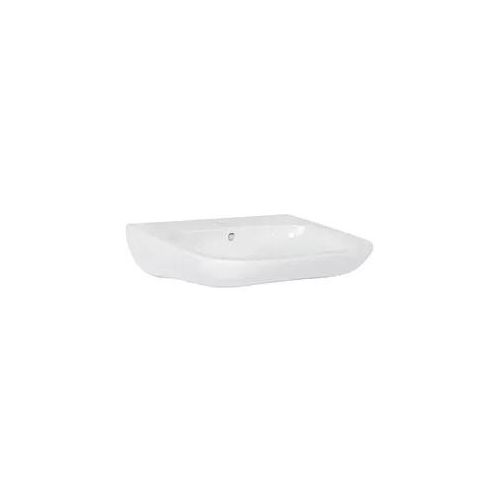 Waschtisch Duravit D-Code Vital 600 mm, mit Überlauf, 1 Hahnloch, weiß, barrierefrei - 2312600000