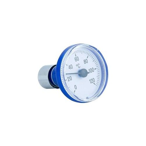 Thermometer mit Steckvorrichtung - Skala blau