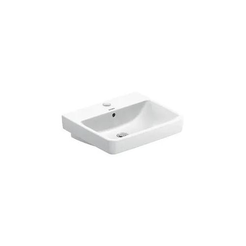 Waschtisch Duravit No. 1 550 x 175 x 460 mm, mit Überlauf, 1 Hahnloch, weiß - 2375550000