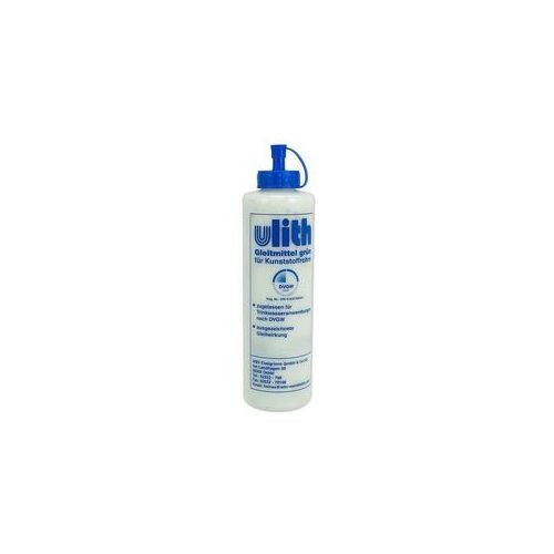 ULITH Gleitmittel für Steckmuffensysteme - Flasche 500 ml - grün-transparent - DVGW-geprüft ** 1l/6,98 EUR