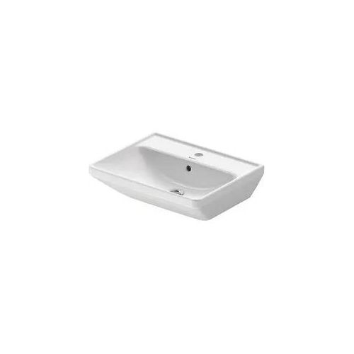 Waschtisch Duravit D-Neo, 550 x 165 x 440 mm, mit Überlauf, 1 Hahnloch mittig, weiß - 23665500001