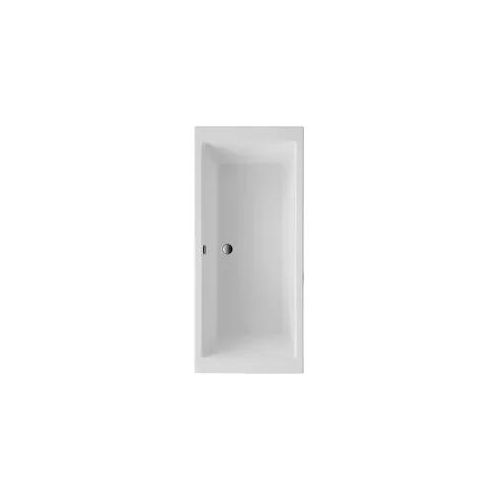 Badewanne K.ONE 1800 x 590 x 800 mm freistehend, Inhalt 252 l, Acryl, weiß - 93 707 35