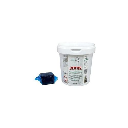 SANIT Wasserkastenwürfel Reinigungswürfel für WC-Spülkasten - 10 Würfel je 50 g - 3056 ** 1kg/24,18 EUR